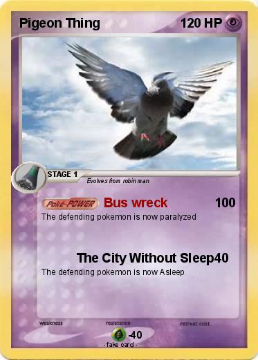 Pokemon Pigeon Thing