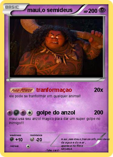 Pokemon maui,o semideus