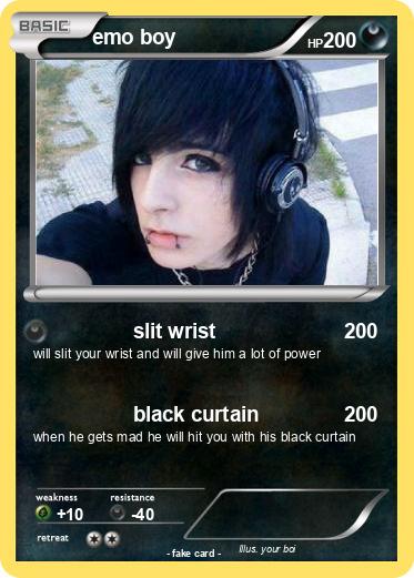Pokemon emo boy
