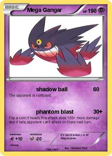 Pokemon Mega Gangar
