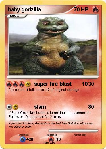 Pokemon baby godzilla