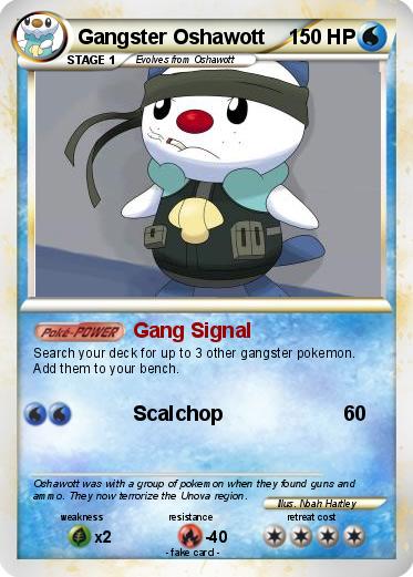 Pokemon Gangster Oshawott
