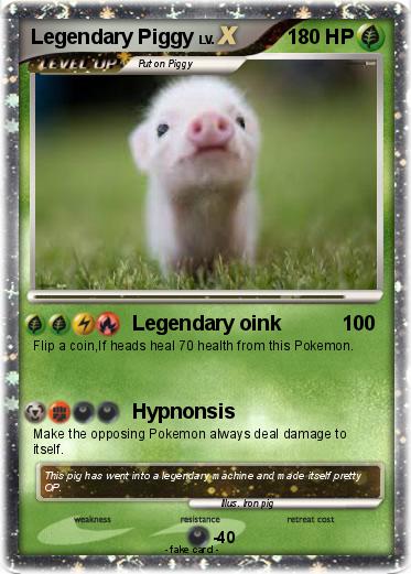 Pokemon Legendary Piggy
