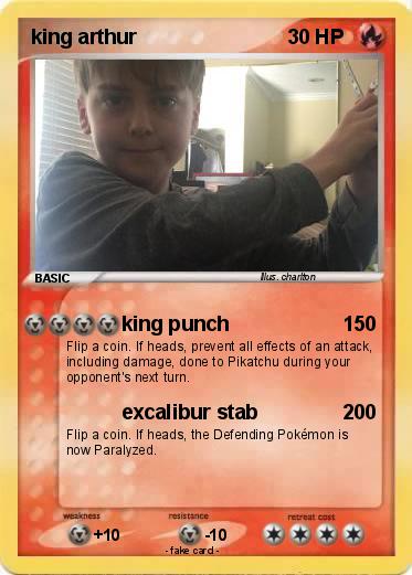 Pokemon king arthur