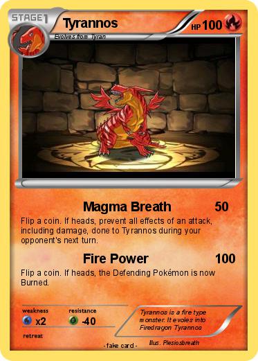 Pokemon Tyrannos