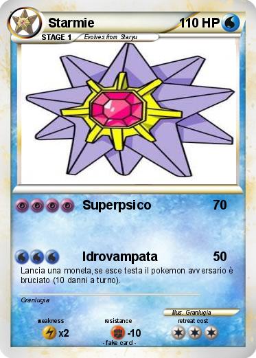 Pokemon Starmie
