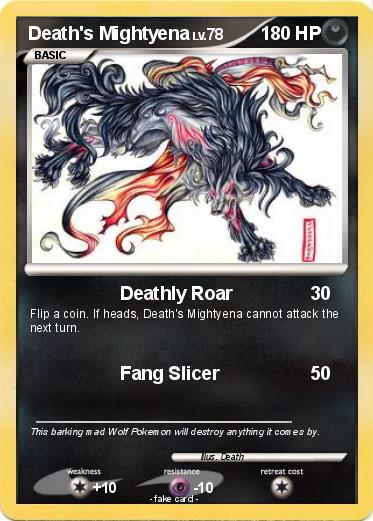 Pokemon Death's Mightyena