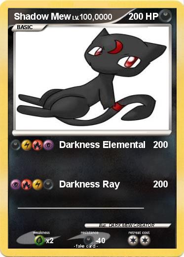 Pokemon Shadow Mew