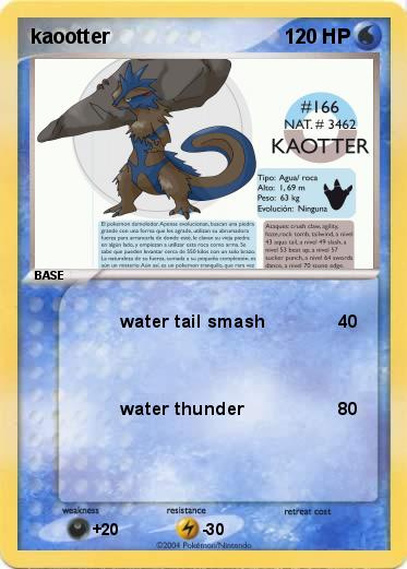Pokemon kaootter