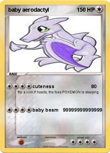 Pokemon baby aerodactyl