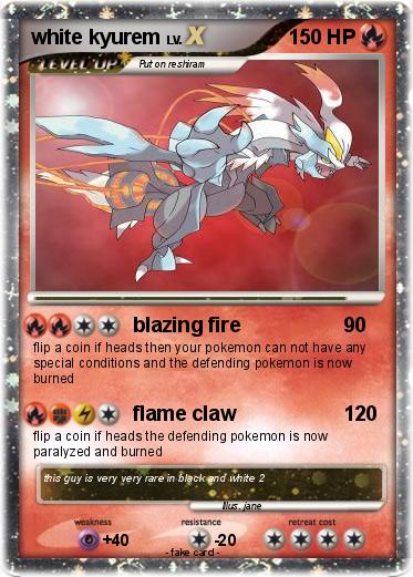 Pokemon white kyurem
