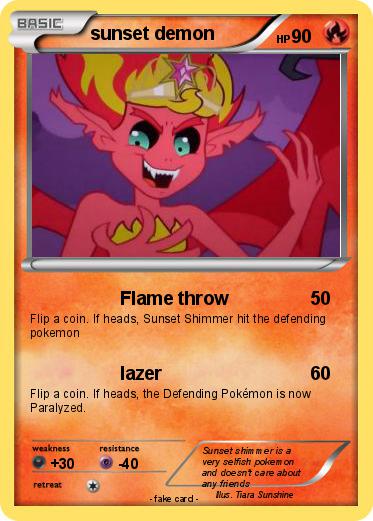 Pokemon sunset demon