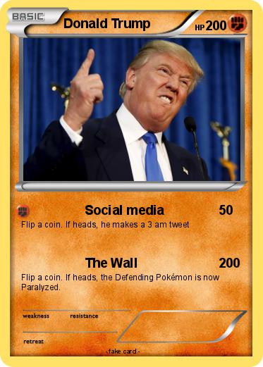 Pokemon Donald Trump