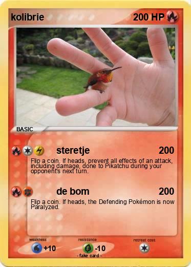 Pokemon kolibrie