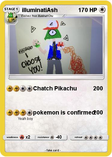 Pokemon illuminatiAsh
