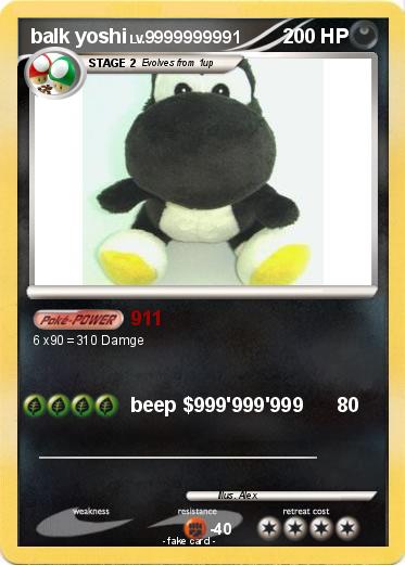 Pokemon balk yoshi