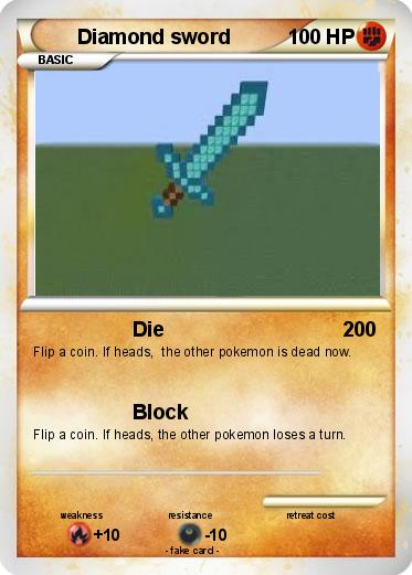 Pokemon Diamond sword
