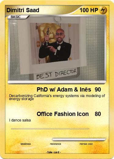 Pokemon Dimitri Saad