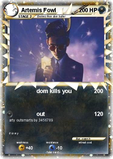 Pokemon Artemis Fowl