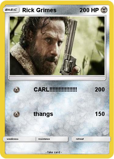 Pokemon Rick Grimes