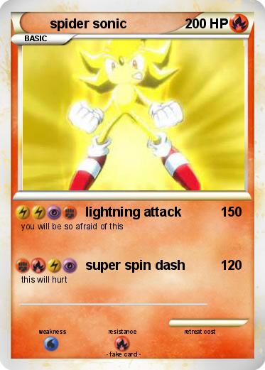 Pokemon spider sonic