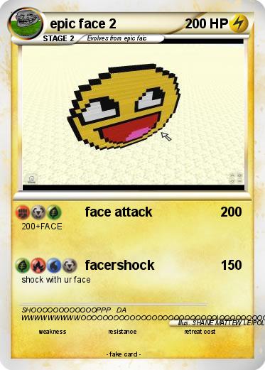 Pokemon epic face 2
