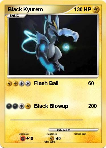 Pokemon Black Kyurem