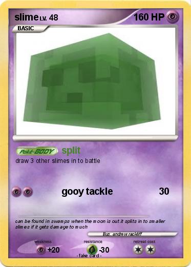 Pokemon slime