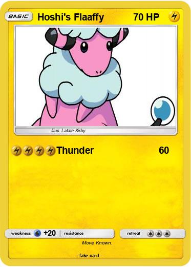 Pokemon Hoshi's Flaaffy