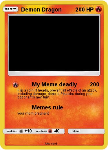 Pokemon Demon Dragon