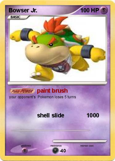 Pokemon Bowser Jr.