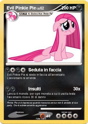 Pokemon Evil Pinkie Pie