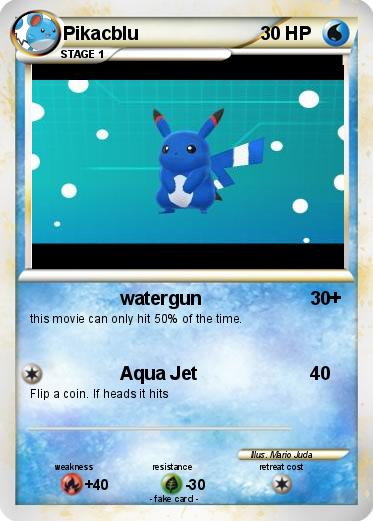 Pokemon Pikacblu