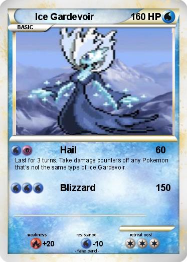 Pokemon Ice Gardevoir