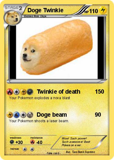 Pokemon Doge Twinkie