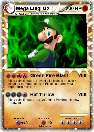 Pokemon Mega Luigi GX
