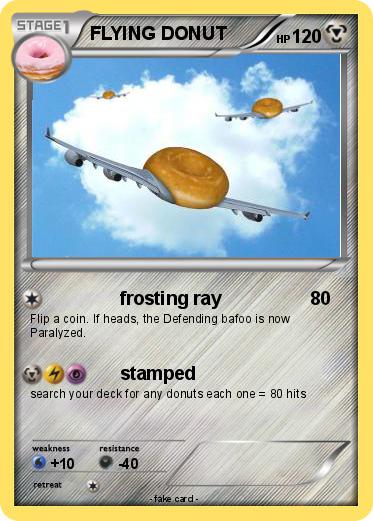 Pokemon FLYING DONUT