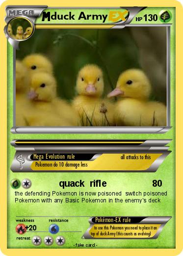 Pokemon duck Army