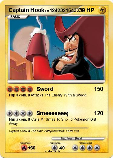Pokemon Captain Hook