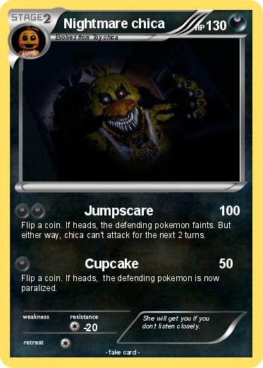 Pokemon Nightmare chica