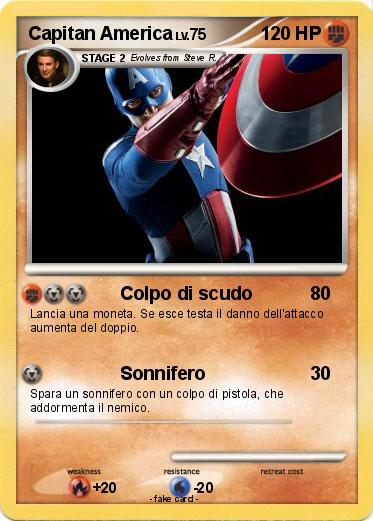 Pokemon Capitan America