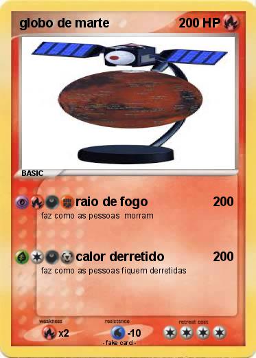 Pokemon globo de marte