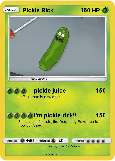 Pokemon Pickle Rick