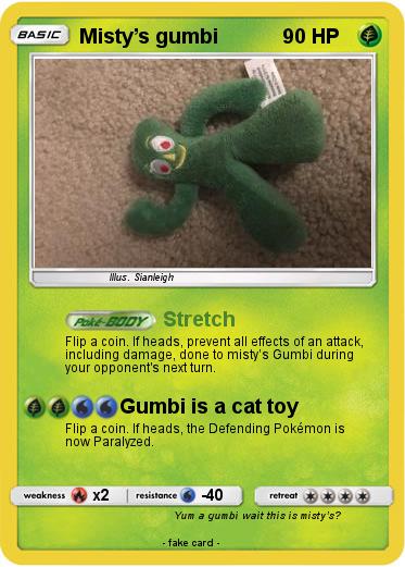 Pokemon Misty’s gumbi