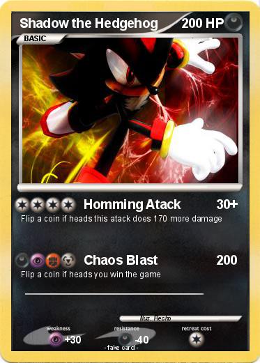 Pokemon Shadow the Hedgehog