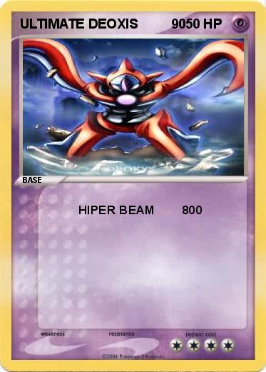 Pokemon ULTIMATE DEOXIS         90