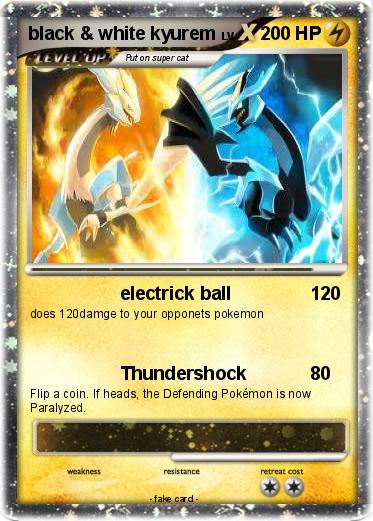 Pokemon black & white kyurem