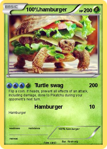 Pokemon 100%hamburger