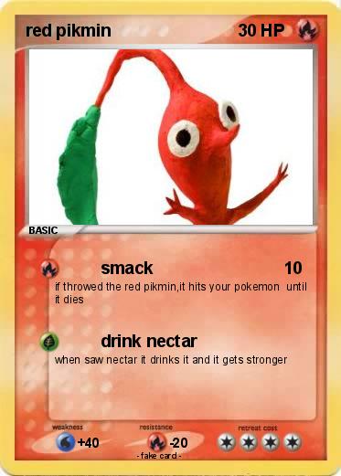Pokemon red pikmin
