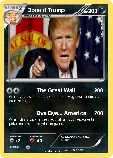 Pokemon Donald Trump